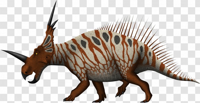 Styracosaurus Triceratops Dromaeosaurus Dinosaur Vagaceratops - Reptile Transparent PNG