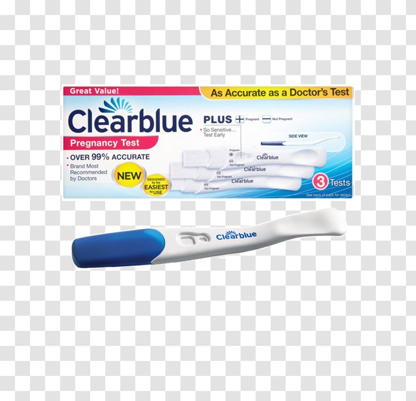 Clearblue Pregnancy Test - Tests - Single-Pack Digital With Conception IndicatorTwin-Pack Plus IndicatorSingle-PackPregnancy Transparent PNG