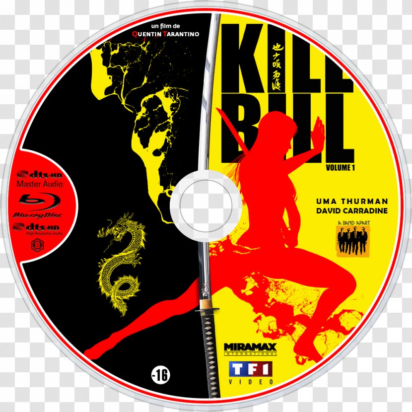 Kill Bill Blu-ray Disc Film Poster Compact - Fan Art Transparent PNG