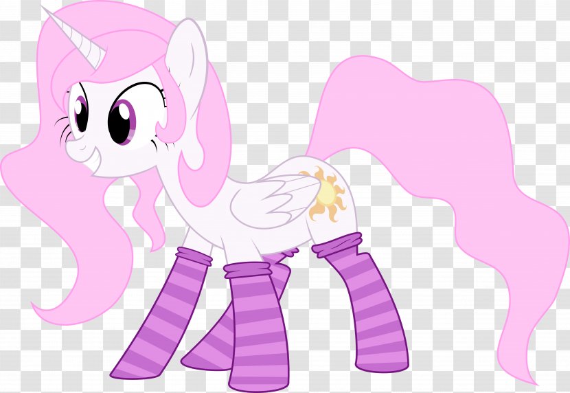 Pony Princess Celestia Art Luna Horse - Cartoon Transparent PNG