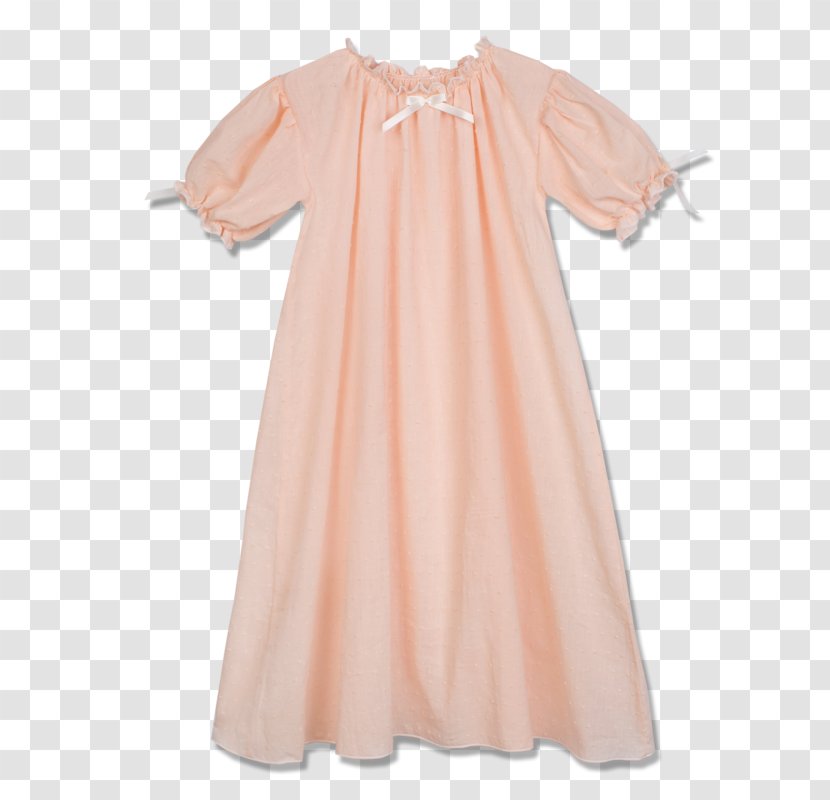 Clothing Nightgown Dress Nightwear Pajamas - Neck - Cotton Transparent PNG