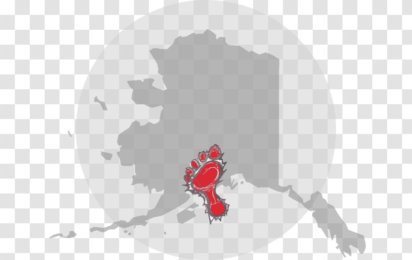 United States Presidential Election In Alaska, 2016 Map - Alaska Transparent PNG