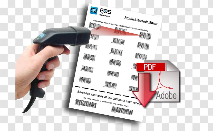 Barcode Scanners Image Scanner Point Of Sale Label - Code - BARCODE SCANNER Transparent PNG
