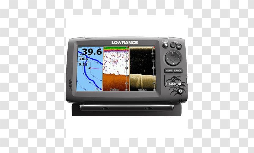 Fish Finders Chartplotter Lowrance Electronics Global Positioning System Display Device - Multimedia - Electronic Transparent PNG