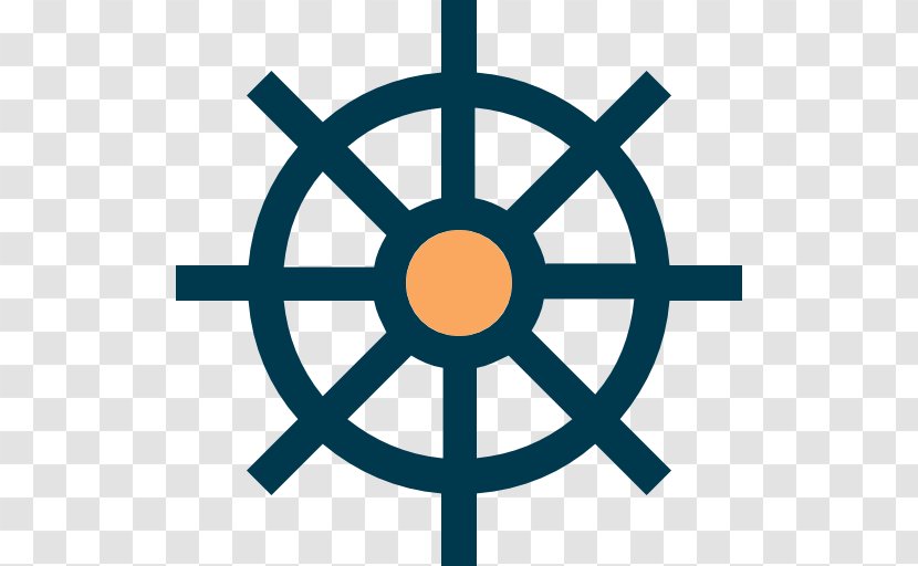 Ship's Wheel Computer Icons Boat Clip Art - Steering - Helm Transparent PNG