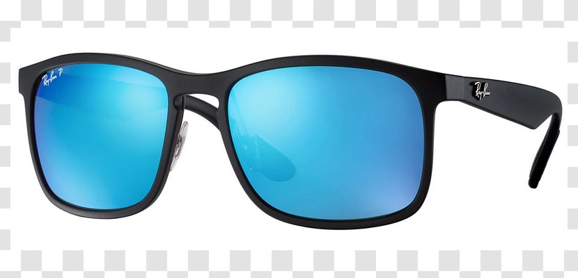 Ray-Ban RB4264 Chromance Aviator Sunglasses Clothing Accessories - Aqua - Ray Ban Transparent PNG