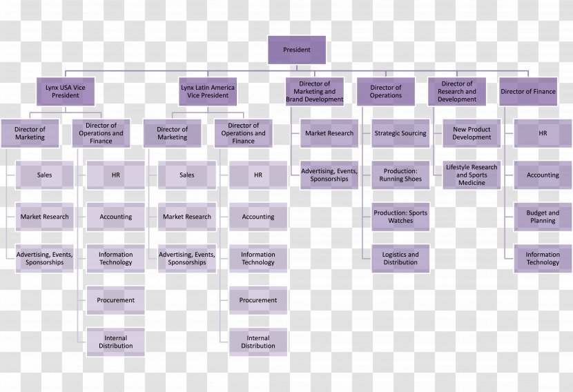 Organizational Chart Structure Marriott International Management Transparent PNG