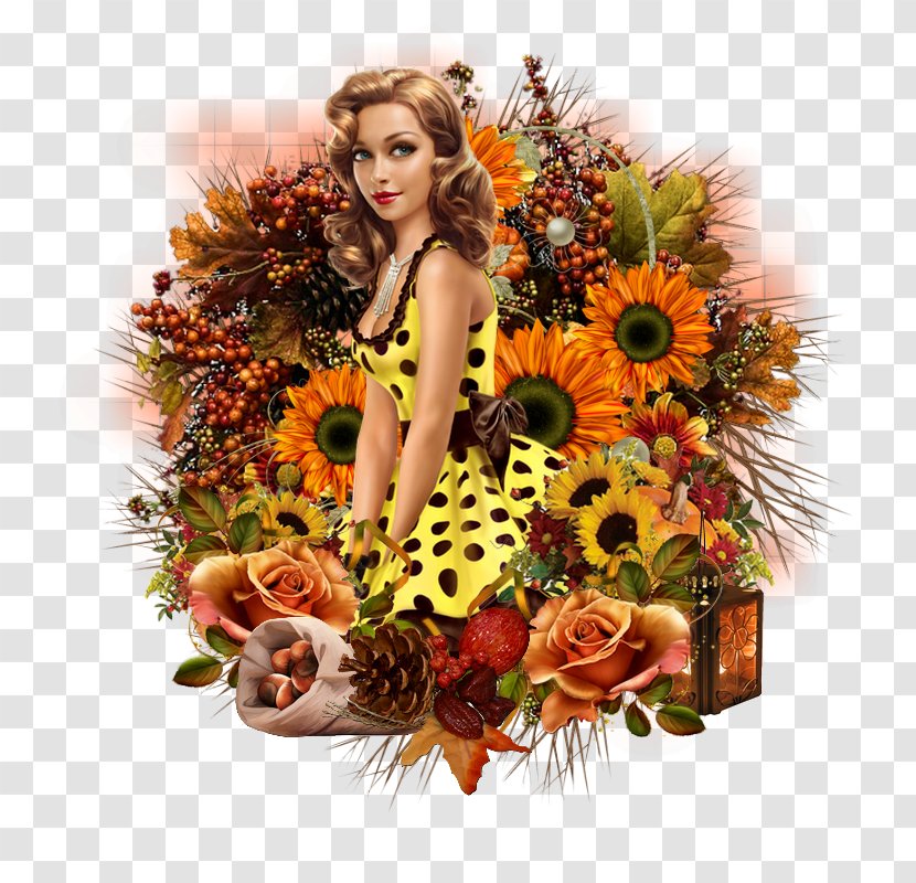 Floral Design Advent Wreath Cut Flowers - Search Engine - Automne Frame Transparent PNG