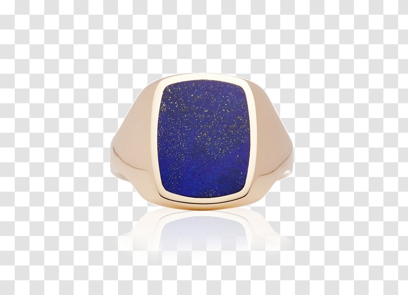 Sapphire Ring Lapis Lazuli Signet Colored Gold Transparent PNG