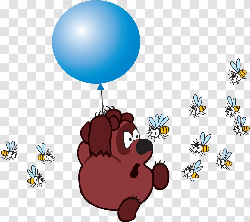 Winnie The Pooh Piglet Eeyore Bee Book Transparent PNG