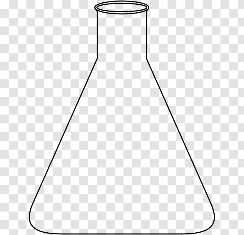 Erlenmeyer Flask Laboratory Flasks Glassware Chemistry - Retort Stand - Read Transparent PNG