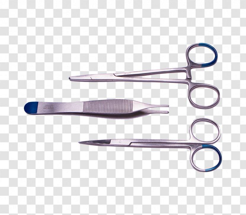 Scissors Surgical Suture Forceps Needle Holder Whelping Box - Blade Transparent PNG