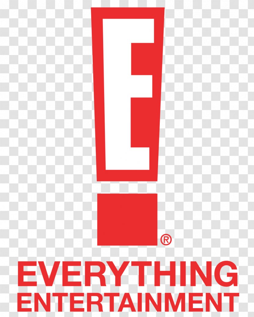 E! Television Channel Entertainment Logo - Cartoon Transparent PNG