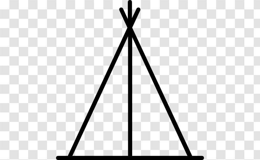 Monochrome Photography Black And White Triangle - Structure - Tipi Transparent PNG