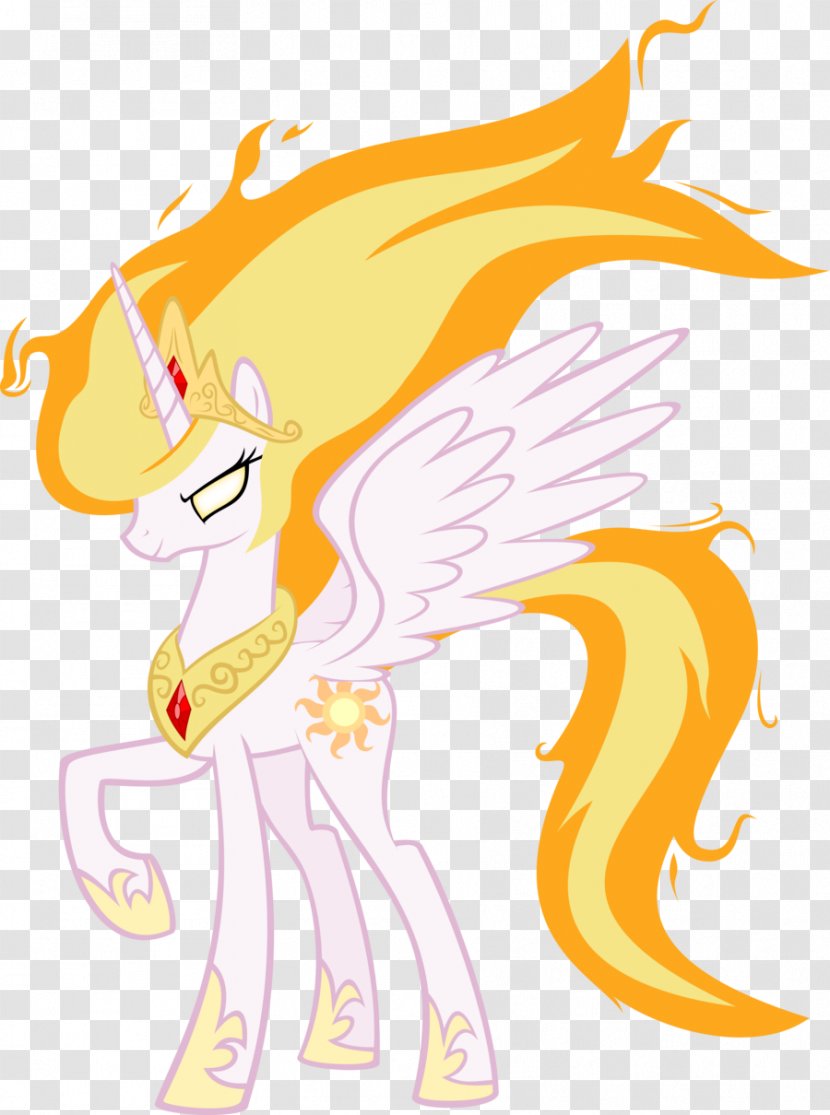 Princess Luna Celestia Pony Rainbow Dash Rarity - Wing - Sneeze Vector Transparent PNG
