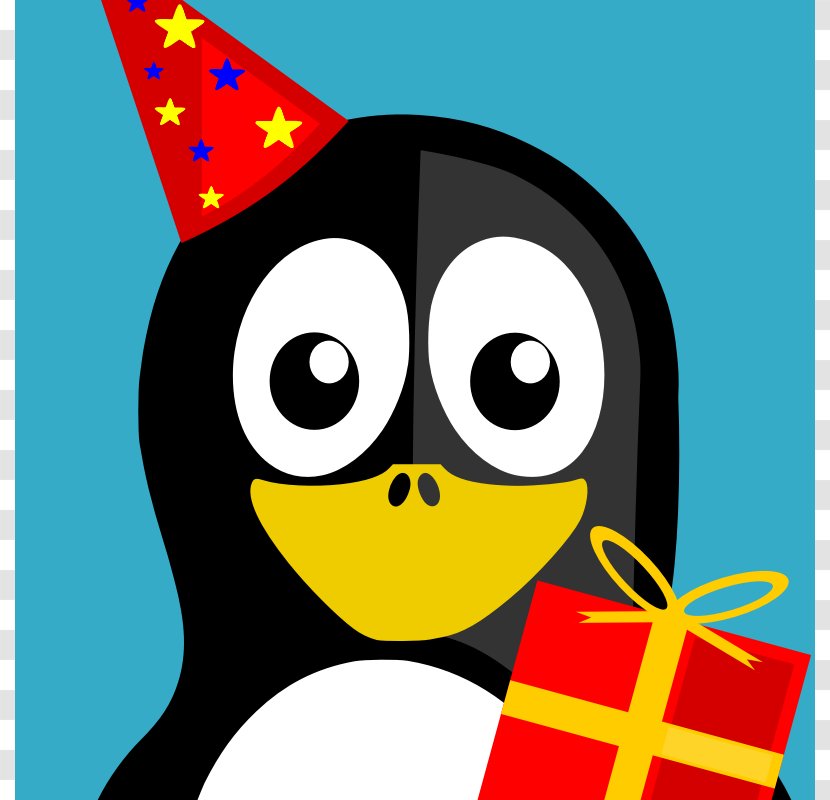 Linux Kernel Birthday GNU Free And Open-source Software - Flightless Bird - Happy Pictures Of People Transparent PNG