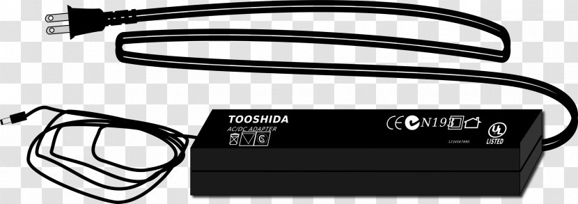 Battery Charger Power Supply Unit Converters AC Plugs And Sockets Clip Art - Ac Adapter - POWER Transparent PNG
