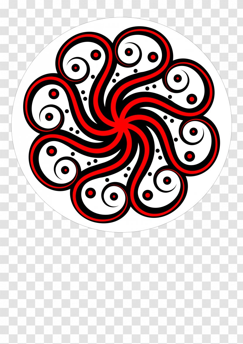 Octopus Abstract Art Painting Clip - Octapus Transparent PNG