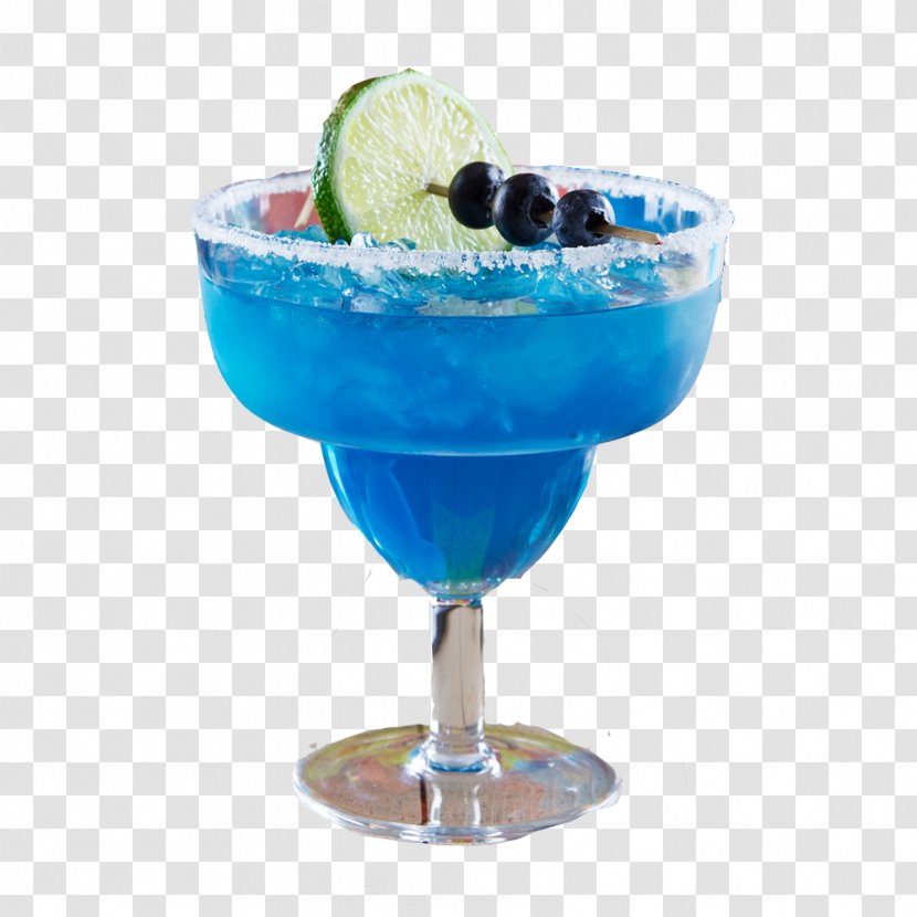 Blue Hawaii Lagoon Cocktail Garnish Margarita - Liquid Transparent PNG
