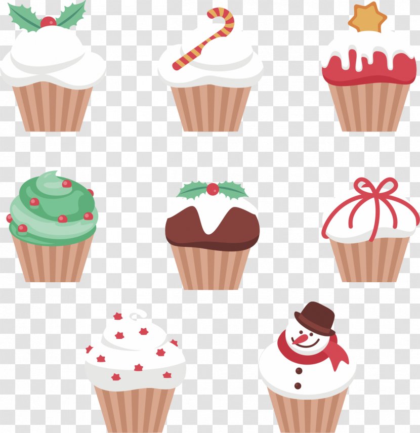 Cupcake Muffin Cream Clip Art - Cup - Delicious Cake Package Transparent PNG