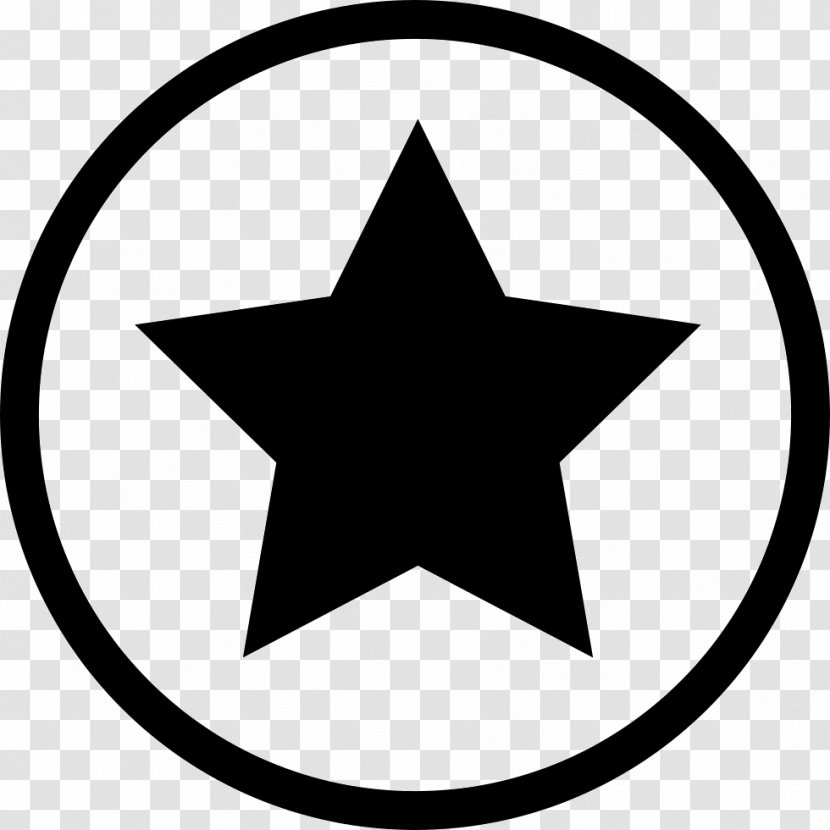 Five-pointed Star Circle - Shape - Circulo Transparent PNG