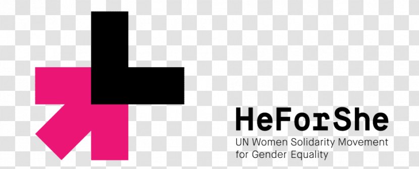 HeForShe Logo Woman Gender Equality Female - Brand - Purple Transparent PNG