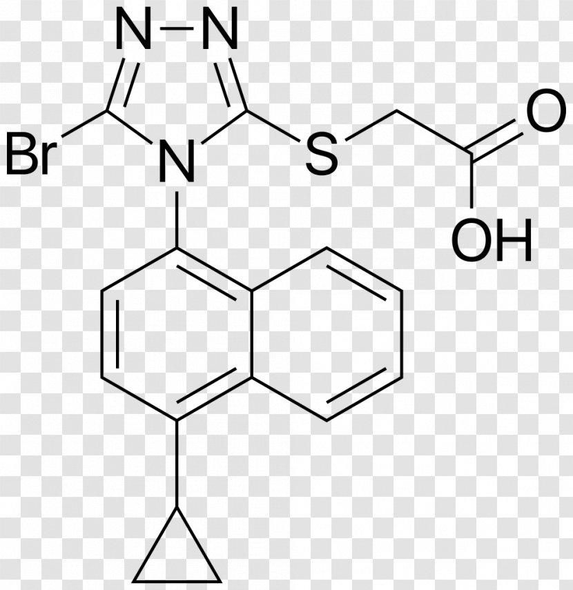 Lesinurad Pharmaceutical Drug Chemistry Chemical Synthesis - Uric Acid Transparent PNG