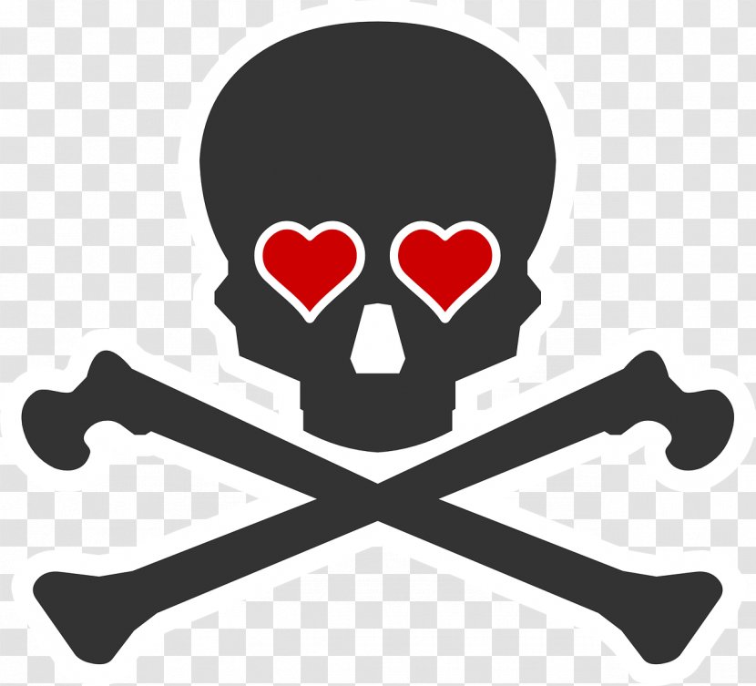 Skull And Crossbones Human Symbolism Clip Art Image Transparent PNG