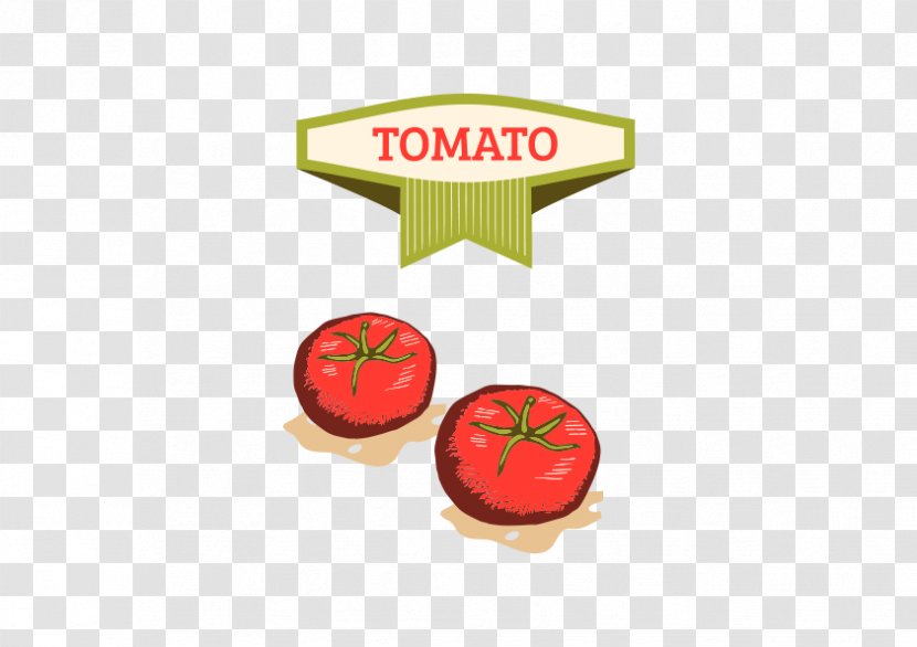 Tomato Euclidean Vector - Cartoon - TOMATO Transparent PNG