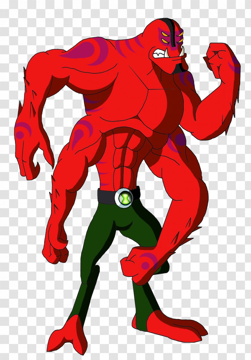 Four Arms Ben 10: Alien Force Art - Character - BEN 10 Transparent PNG