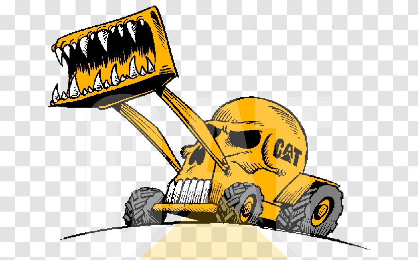 Caterpillar Inc. Desktop Wallpaper Bulldozer Tractor - Heavy Machinery Transparent PNG
