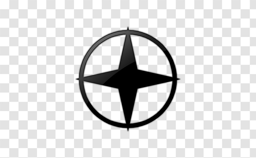 North Compass Rose Symbol - Drawing Icon Transparent PNG