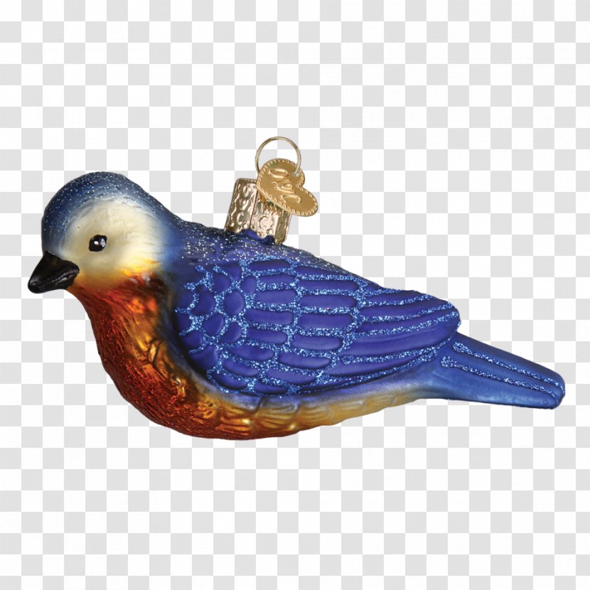 Western Bluebird Christmas Ornament Of Happiness - Handicraft - Painted Transparent PNG
