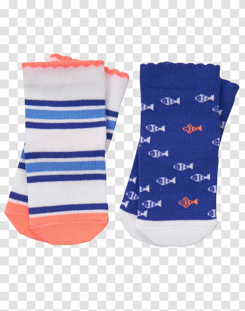 SOCK'M - Blue - Baby Socks Transparent PNG