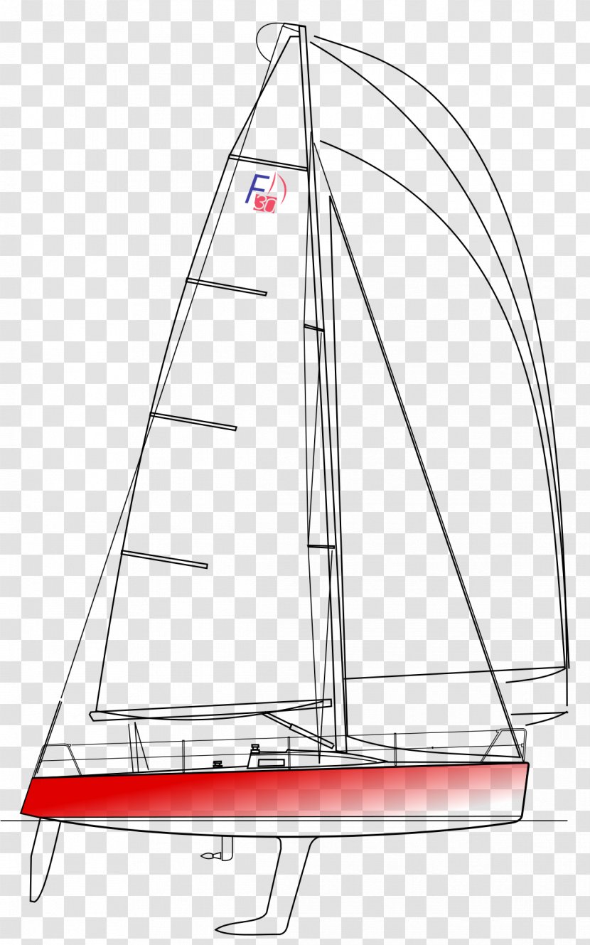 Sailing Ship Boat Farr 30 - Watercraft - Ships And Yacht Transparent PNG