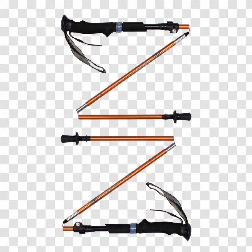 Hiking Poles Aluminium Nordic Walking Ski Sport - Trekking Pole Transparent PNG