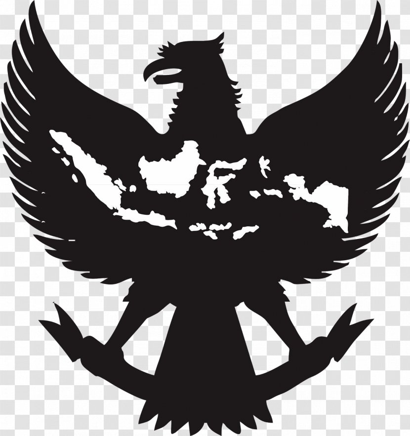 National Emblem Of Indonesia Garuda Symbol - Vektor Transparent PNG