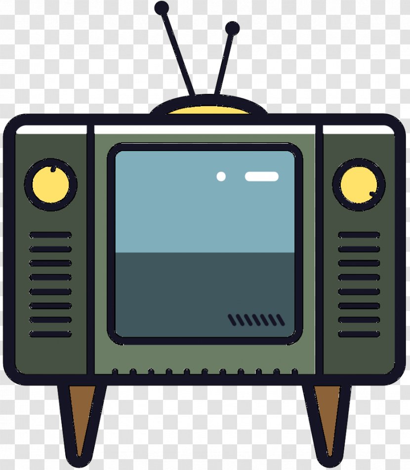 Television Product Design Line Clip Art - Display Device - Technology Transparent PNG