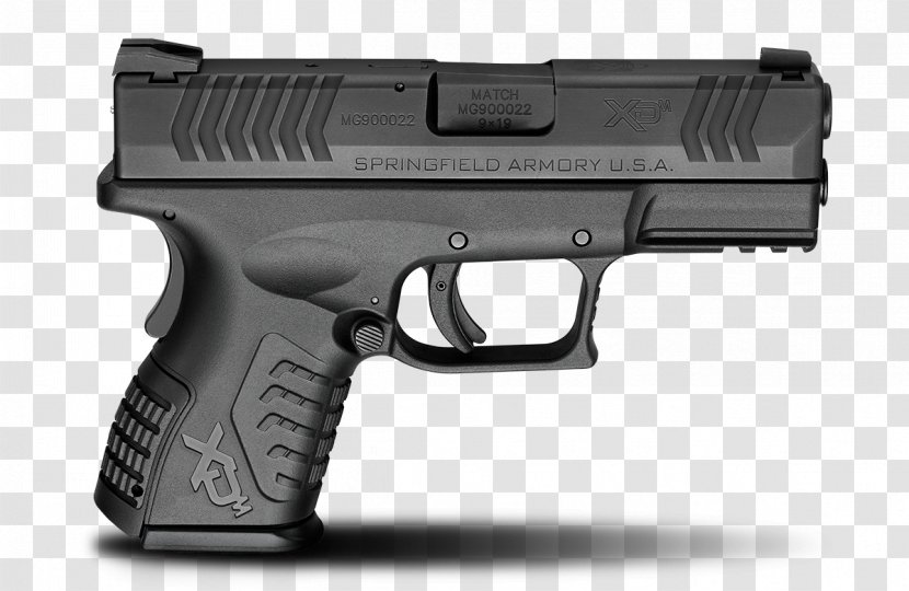 Springfield Armory XDM HS2000 9×19mm Parabellum Pistol - Handgun Transparent PNG