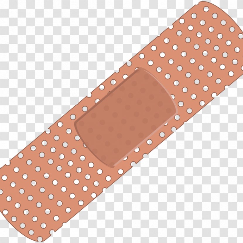 Band-Aid Adhesive Bandage First Aid Supplies Clip Art - Polka Dot - Vector Band Transparent PNG