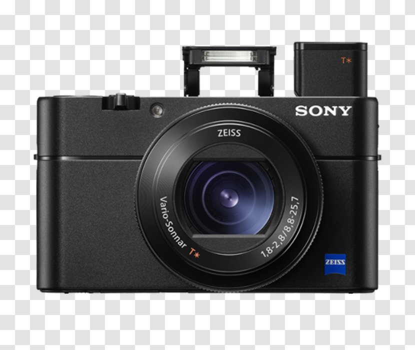 Sony Cyber-shot DSC-RX100 IV Point-and-shoot Camera 索尼 Photography - Cameras Optics Transparent PNG