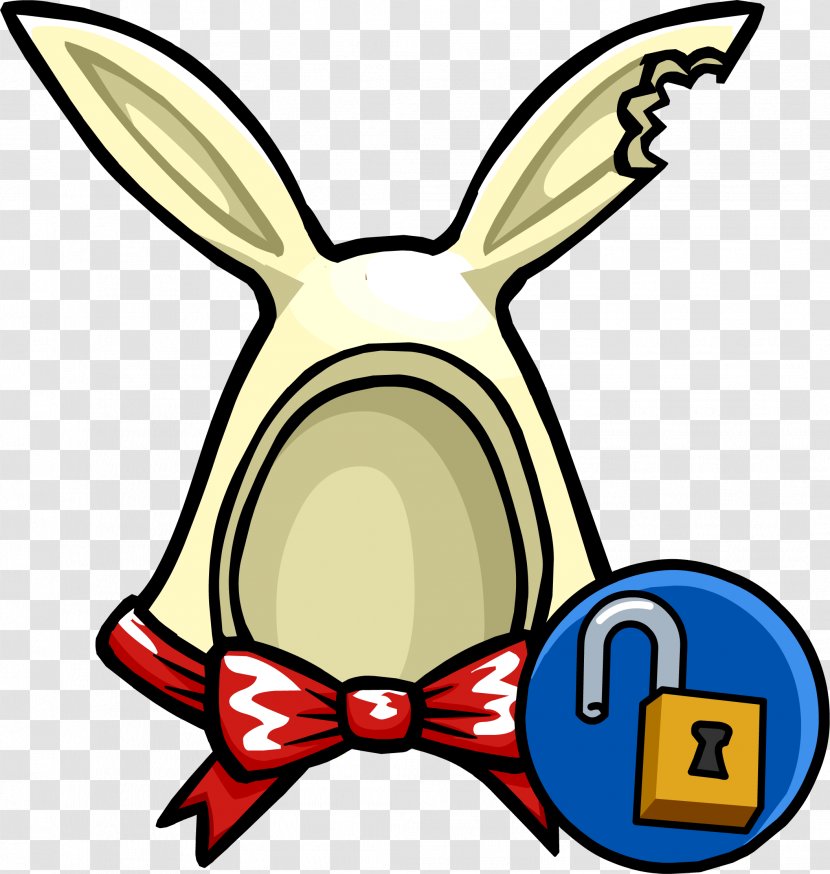 Club Penguin Rabbit Clothing Ear - Artwork Transparent PNG