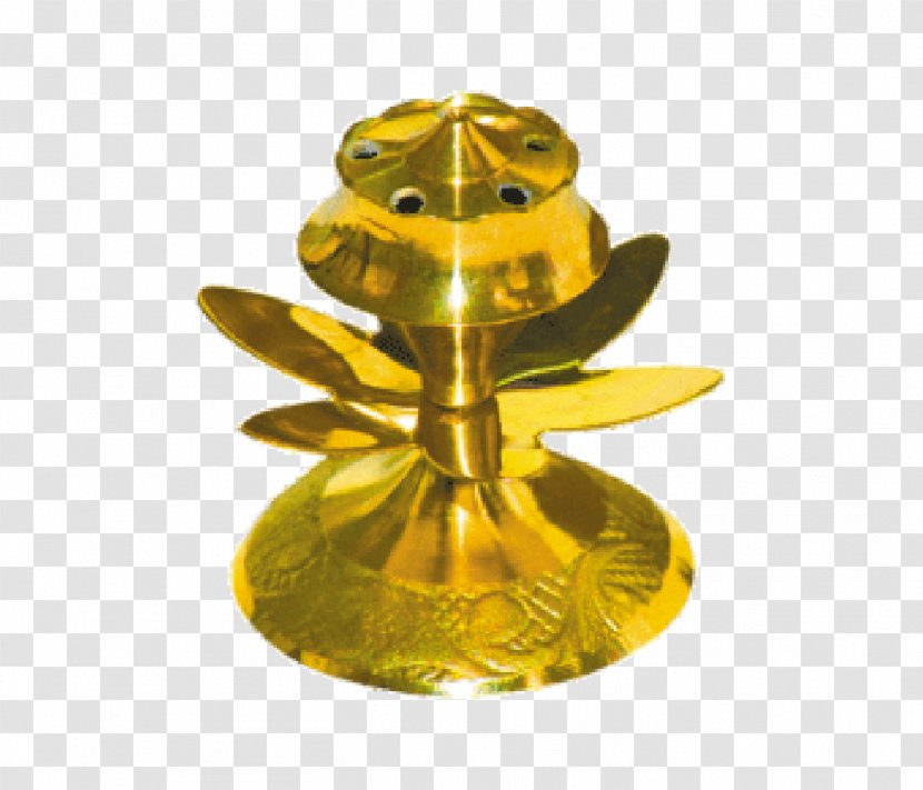 Brass Metal Material Pin Puja - Yellow - Pooja Transparent PNG
