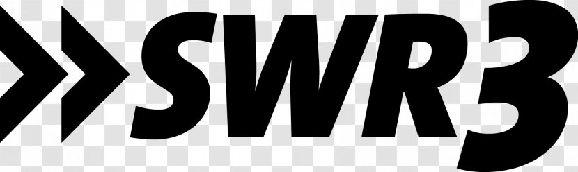 SWR3 Germany Internet Radio Südwestrundfunk Podcast - Black And White Transparent PNG