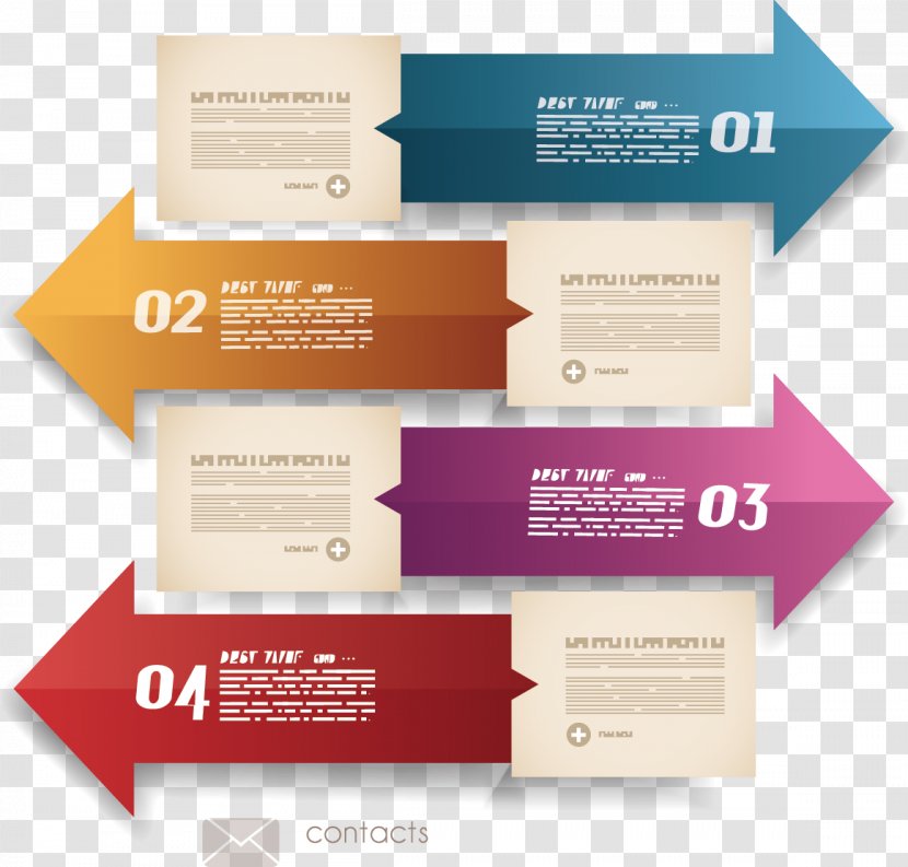 Infographic Element Information - Vector Hand-painted Label PPT Transparent PNG