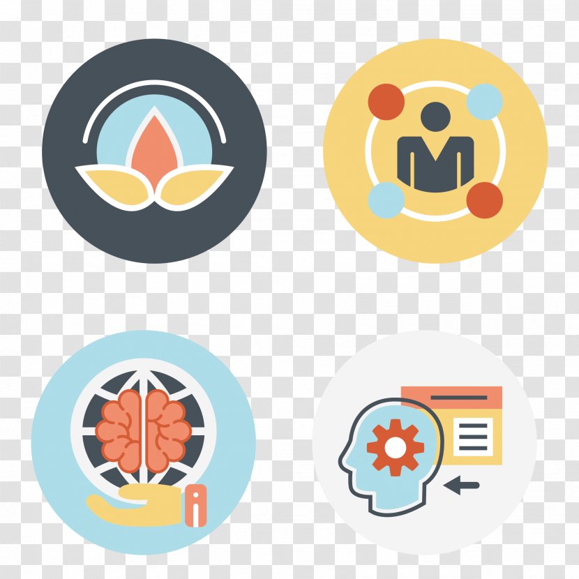 Illustration Icon Design Flat - Orange - Compradores Transparent PNG