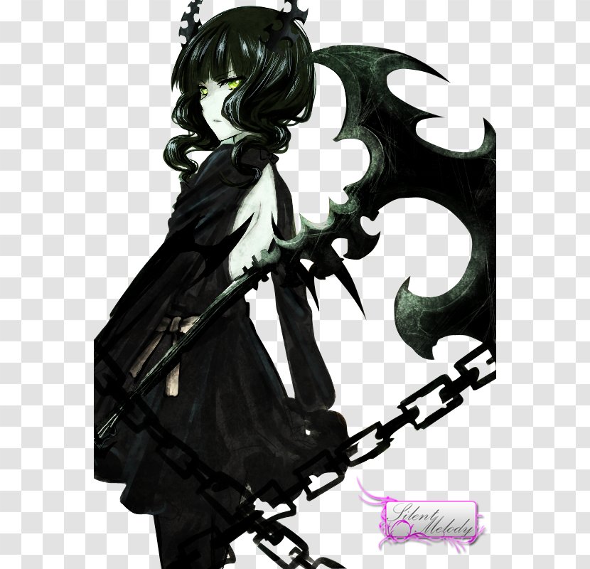 Death Rendering Cadaver Black Rock Shooter - Flower - Dead Leaves Transparent PNG