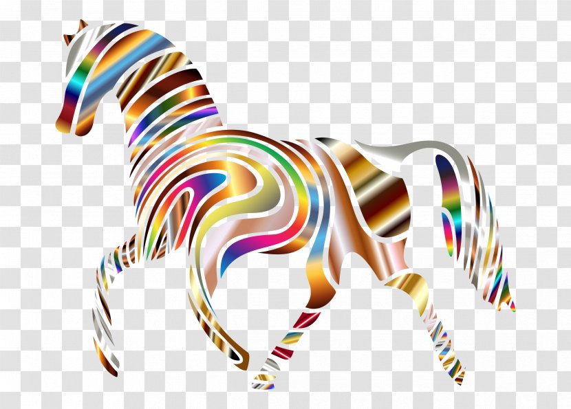 Zebra Horse Eliot School - Like Mammal - Psychedelic Transparent PNG