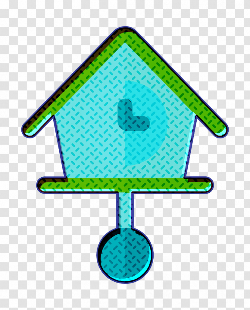 Clock Icon Cuckoo Icon Home Decoration Icon Transparent PNG