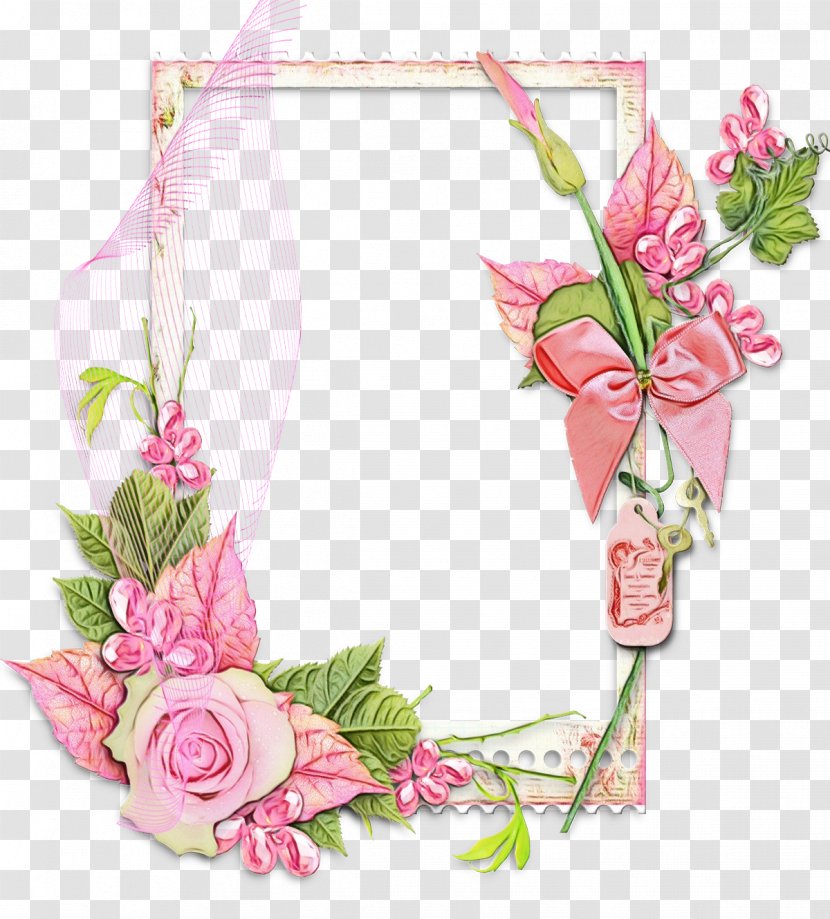 Floral Design Cut Flowers Artificial Flower Rose Family - Pink - Bouquet Transparent PNG